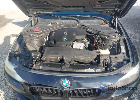 2014 BMW 328I z USA, uszkodzony, nr VIN WBA3C1C5XEK106465